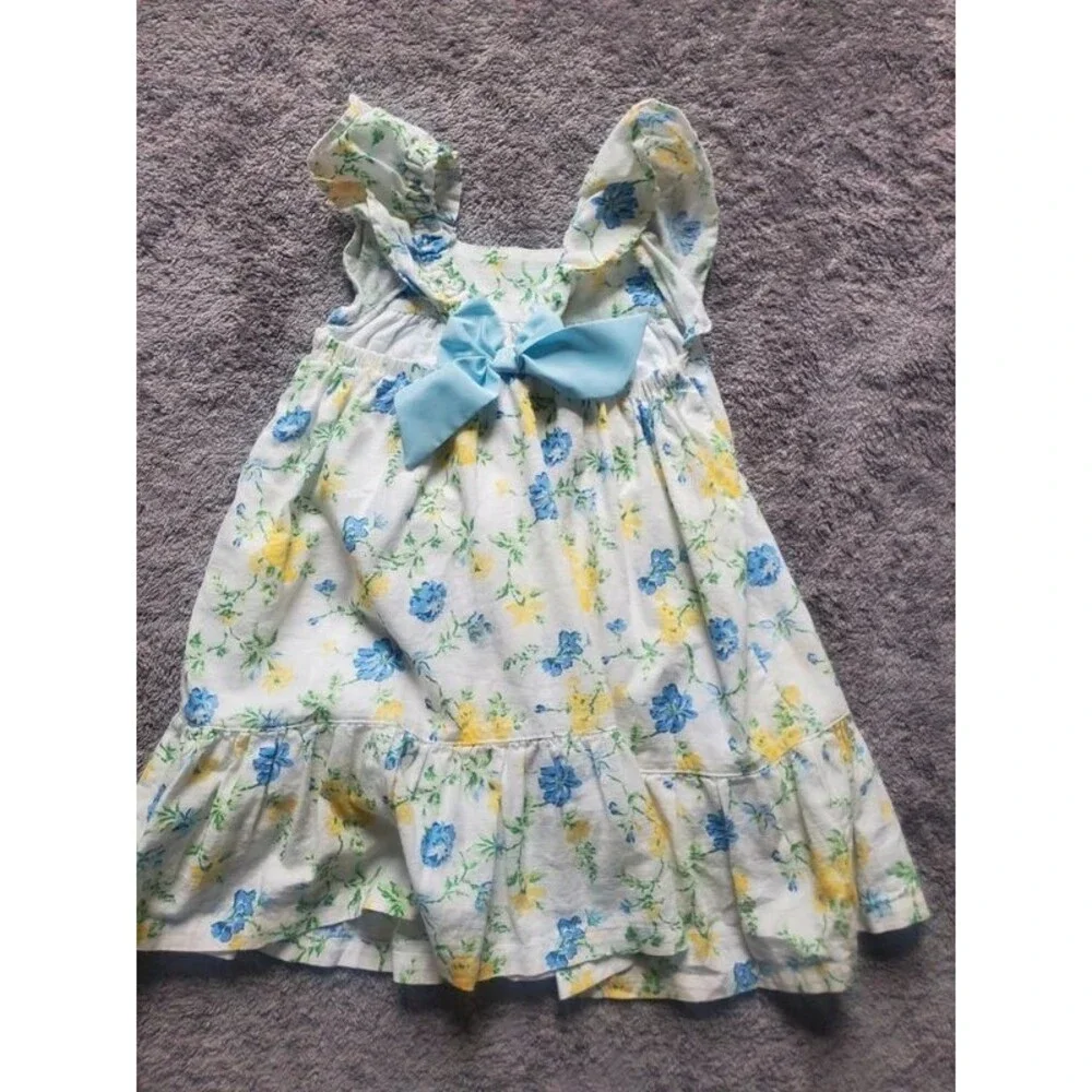 Girls 5T Short Sleeveless Dresses 2pc